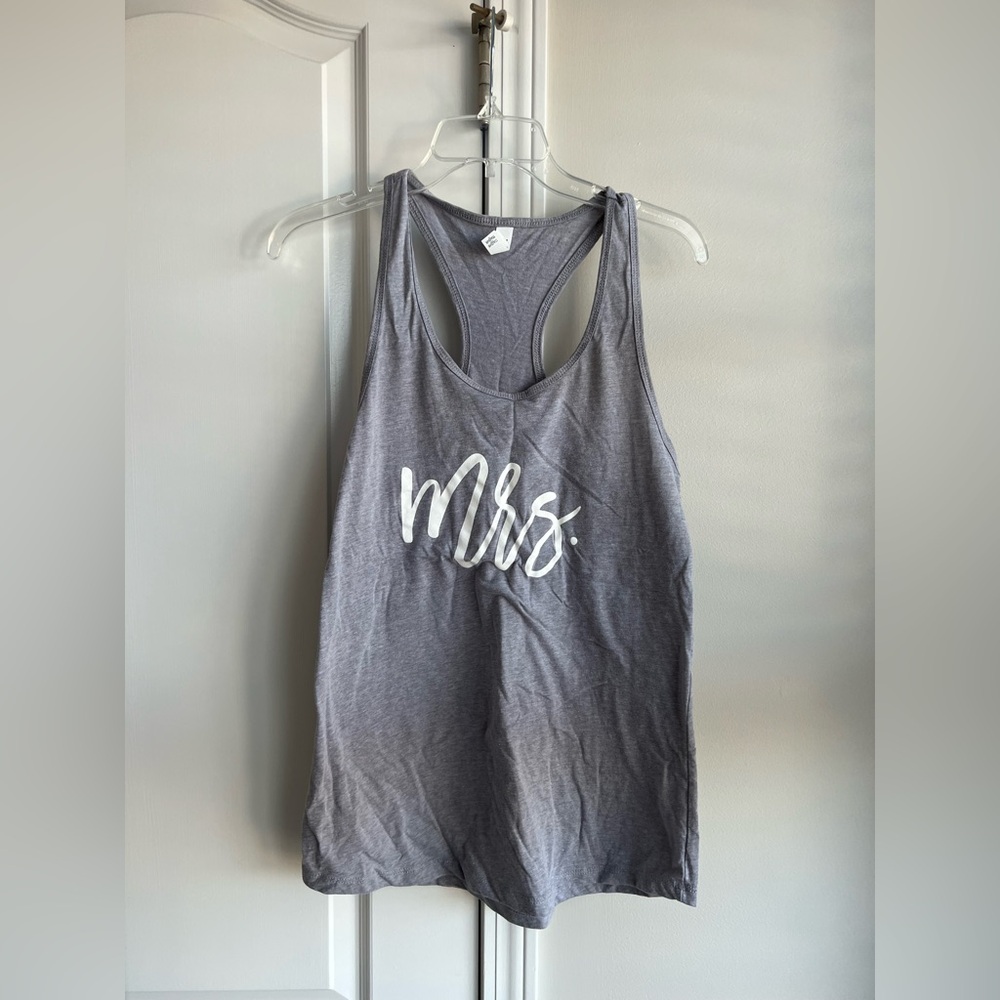 Gray Women's Mrs. Tank Top